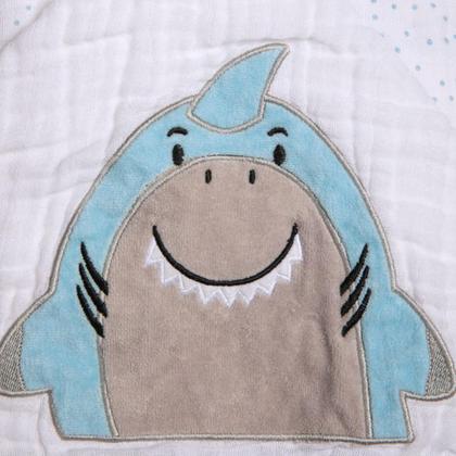 Imagem de Toalha de banho soft bebê 100% algodão papi 1923