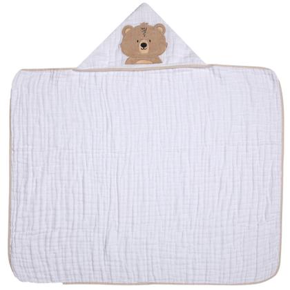 Imagem de Toalha de banho soft bebê 100% algodão papi 1923