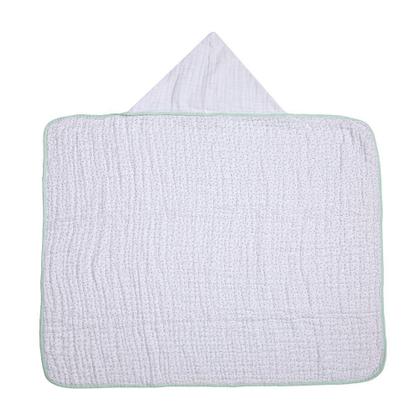 Imagem de Toalha De Banho Soft Capuz Bordado Dino Ted Papi