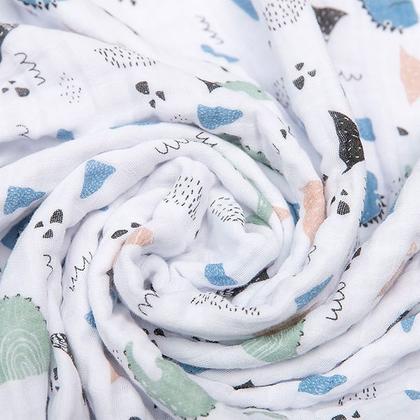 Imagem de Toalha De Banho Soft Luxo Infantil Com 3 Camadas Capuz Bordado 90x75cm - Papi