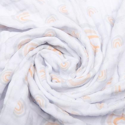 Imagem de Toalha De Banho Soft Luxo Infantil Com 3 Camadas Capuz Bordado 90x75cm - Papi