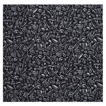 Imagem de Toalha de Chá e Café Estampada Para Centro de Mesa Tecido Algodão Cozinha Decorada 01 Peça