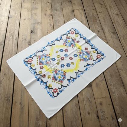 Imagem de Toalha De Chá Kit 12 Estampas Sortidas 90x68cm 100% Algodão