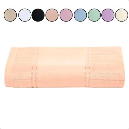 Imagem de Toalha de Lavabo Social Banheiro Toque Aveludado Macia Grossa