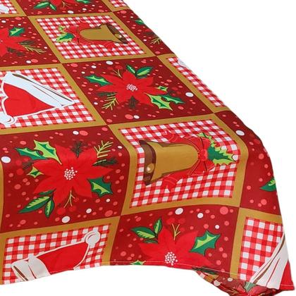 Imagem de toalha de mesa 04 lugares de tecido oxford toalha de mesa 04 cadeiras estampada para cozinha estampa fazendinha