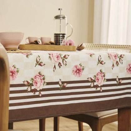 Imagem de Toalha de Mesa 4 Lugares POP Quadrada Lepper 140x140cm 