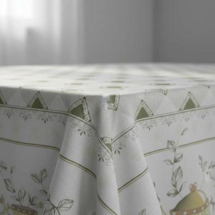 Imagem de Toalha De Mesa 6 Cadeiras Retangular Rústica 1,40m x 2,10m Estampadas