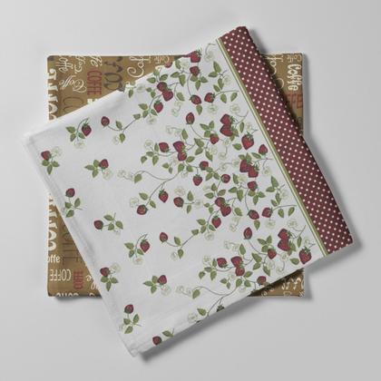 Imagem de Toalha De Mesa 6 Cadeiras Retangular Rústica 1,40m x 2,10m Estampadas