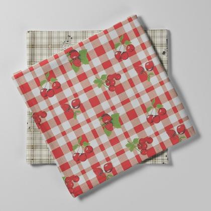 Imagem de Toalha De Mesa 6 Cadeiras Retangular Rústica 1,40m x 2,10m Estampadas