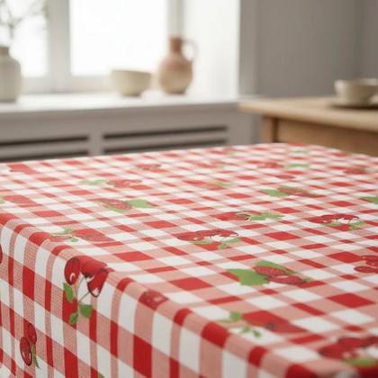 Imagem de Toalha De Mesa 6 Cadeiras Retangular Rústica 1,40m x 2,10m Estampadas