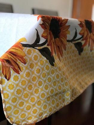 Imagem de Toalha De Mesa 6 Lugares Retangular 6 Cadeiras 2,15m X 1,45m