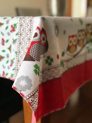 Imagem de Toalha De Mesa 6 Lugares Retangular 6 Cadeiras 2,15m X 1,45m