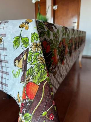 Imagem de Toalha De Mesa 6 Lugares Retangular 6 Cadeiras 2,15m X 1,45m