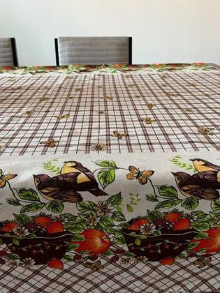 Imagem de Toalha De Mesa 6 Lugares Retangular 6 Cadeiras 2,15m X 1,45m