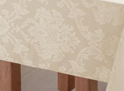 Imagem de Toalha De Mesa 8 Lugares Retangular Nobre Jacquard 1,60x2,60m