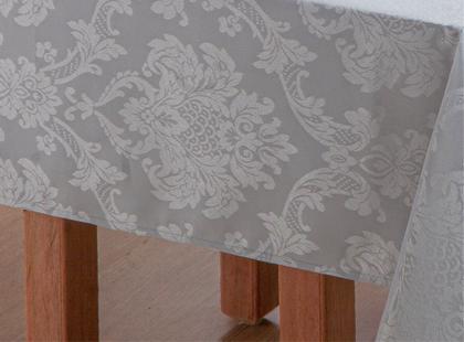 Imagem de Toalha De Mesa 8 Lugares Retangular Nobre Jacquard 1,60x2,60m