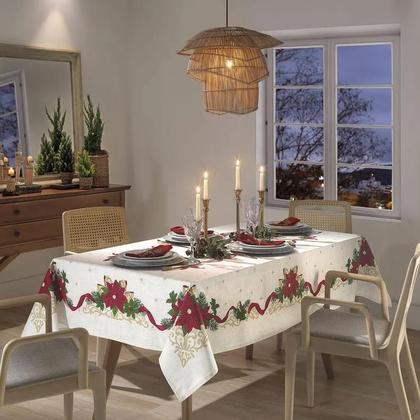 Imagem de Toalha de Mesa Athenas Estampado 1,40M X 1,40M - 4 Lugares
