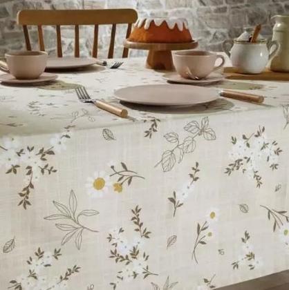 Imagem de Toalha de Mesa Athenas Estampado 1,40M X 1,40M - 4 Lugares