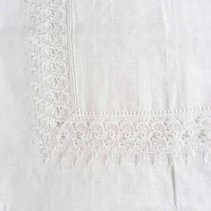 Imagem de Toalha de Mesa Bordada Delhi 6 Lugares 2,20X1,50m Jolitex