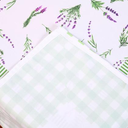 Imagem de Toalha de Mesa Botanical para 8 Lugares Quadrada 2,50x1,50m Microfibra