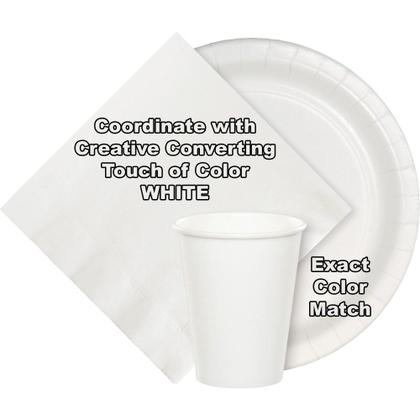 Imagem de Toalha de mesa Creative Converting Plastic 137 cm x 259 cm branca