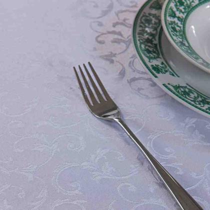 Imagem de Toalha de Mesa Damasco 2,20 x 2,20 Des 001 Branco Niazitex