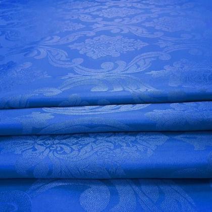 Imagem de Toalha De Mesa De 6 Lugares Tecido Jacquard Retangular.