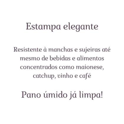 Imagem de Toalha de Mesa de Natal Retangular 8 Lugares Impermeável 1,60X2,70M Vermelha