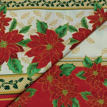 Imagem de Toalha De Mesa De Natal Retangular Para 8 Lugares 1,40x2,60m