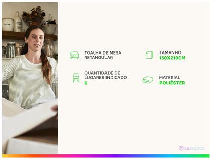Imagem de Toalha de Mesa de Renda 6 Lugares 1,5m x 2,1m Realeza Lepper