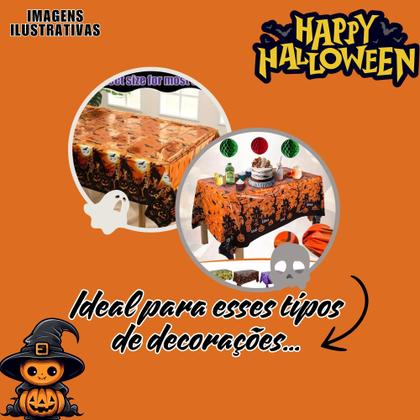 Imagem de Toalha De Mesa Descartável De Halloween