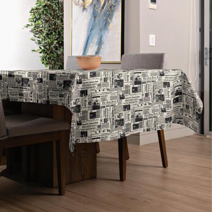 Imagem de Toalha De Mesa Estampada Quadrada 4 Lugares 1,40 X 1,40