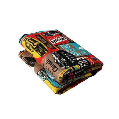 Imagem de Toalha De Mesa Estampada Retangular Vintage Retro