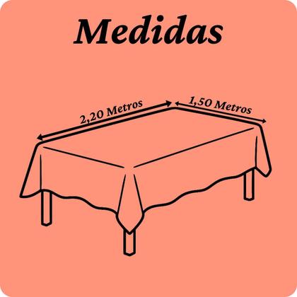 Imagem de Toalha De Mesa estampas Natalinas exclusivas 6 Lugares Retangular 2,20x1,50m decoração de natal