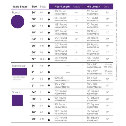 Imagem de Toalha de mesa Gee Di Moda Retangular 152x259cm Chocolate