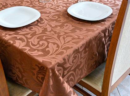 Imagem de Toalha de Mesa Jacquard 06 Lug Cozinha Retangular Tecido