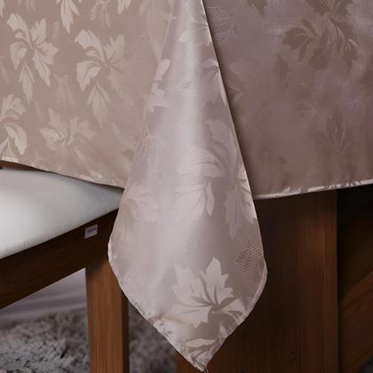 Imagem de Toalha De Mesa Jacquard 10 Lugares Retangular Tecido Detalhe