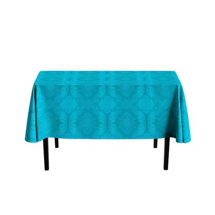 Imagem de Toalha De Mesa Jacquard Lucy 4, 6 e 8 Lugares Tecido Grosso Elegância e Durabilidade para Sua Mesa