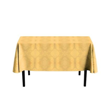 Imagem de Toalha De Mesa Jacquard Lucy 4, 6 e 8 Lugares Tecido Grosso Elegância e Durabilidade para Sua Mesa