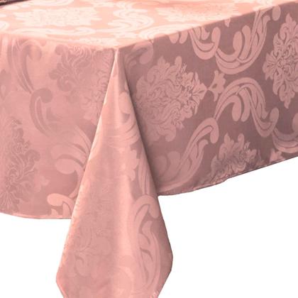 Imagem de Toalha De Mesa Jacquard Lucy 4, 6 e 8 Lugares Tecido Grosso Elegância e Durabilidade para Sua Mesa