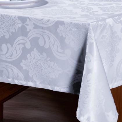 Imagem de Toalha De Mesa Jacquard Retangular 6 Lugares Jacard 2,00 Metros
