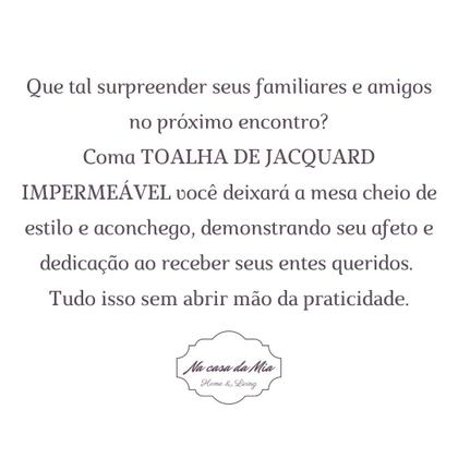 Imagem de Toalha de Mesa Jantar Retangular 8 Lugares Impermeável 2,70 x 1,60 m