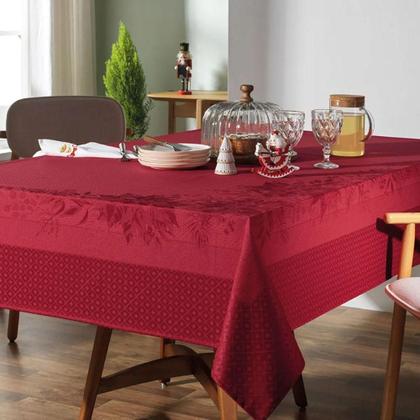 Imagem de Toalha de mesa Karsten Natalina Redonda 6 Lugares