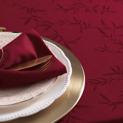 Imagem de Toalha de Mesa Karsten Retangular 6 Lugares Celebra Verissimo Vermelho