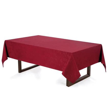 Imagem de Toalha de Mesa Karsten Retangular 6 Lugares Celebra Verissimo Vermelho
