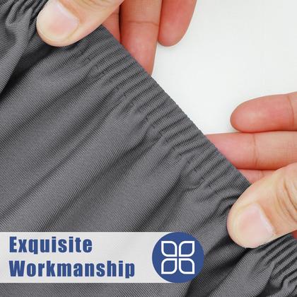 Imagem de Toalha de mesa Moosfor Round Spandex impermeável para 45-56 mesas