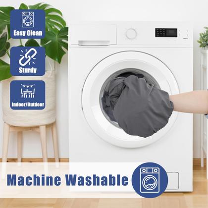 Imagem de Toalha de mesa Moosfor Round Spandex impermeável para 45-56 mesas