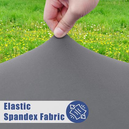 Imagem de Toalha de mesa Moosfor Round Spandex impermeável para 45-56 mesas