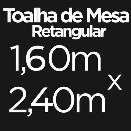 Imagem de Toalha de Mesa Natal 99 Retangular 8 Lugares Dohler Celebra 160x240cm