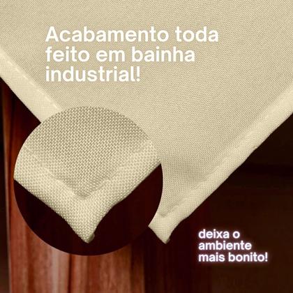 Imagem de Toalha De Mesa Oxford Tecido Grosso Retangular 4 Lugares
